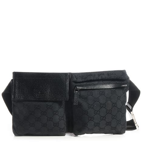 gucci black monogram belt bag|gucci monogram products.